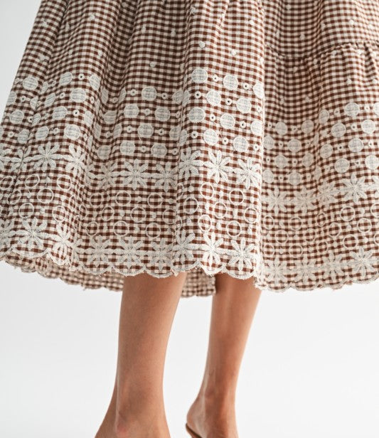 Sweet Tea Gingham Dress