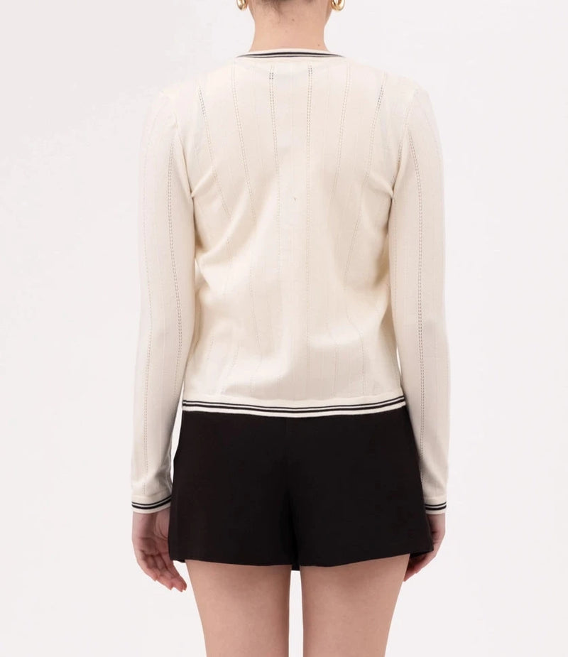 Hot shot button down cardigan