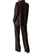 Stay suited wide leg pants
