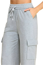 Cozy cargo lounge pants