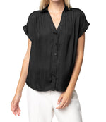 The Lina top in black