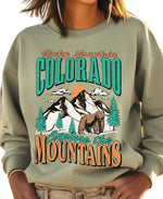 Colorado Mountains Sweatshirt