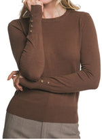 London Girl Knit Brown