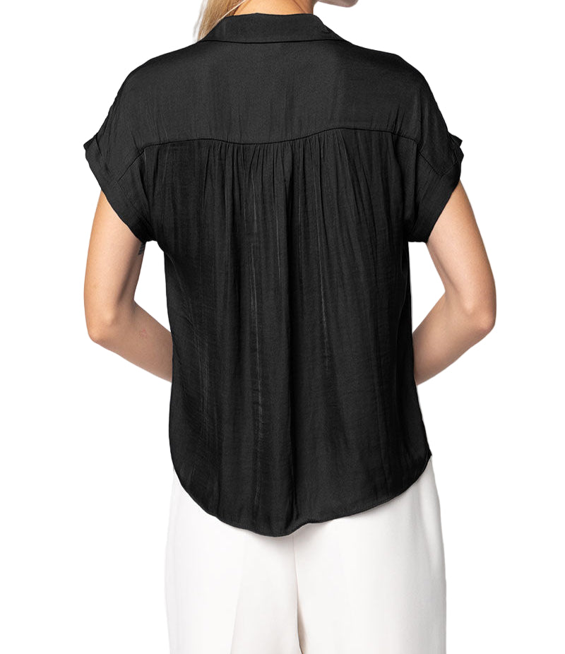 The Lina top in black