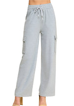 Cozy cargo lounge pants