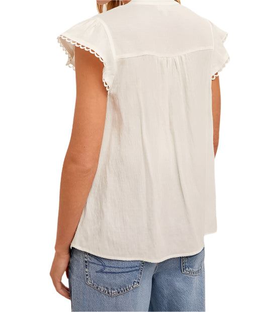 Crochet details top