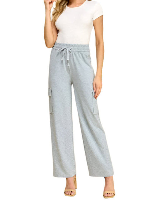 Cozy cargo lounge pants