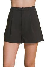 City escape woven shorts