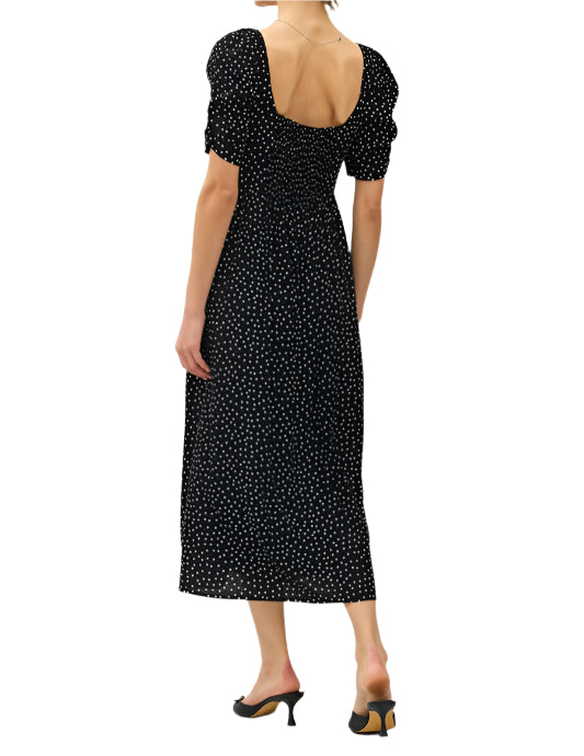 Starry spritz midi dress