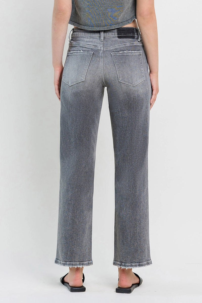 High rise dad jeans